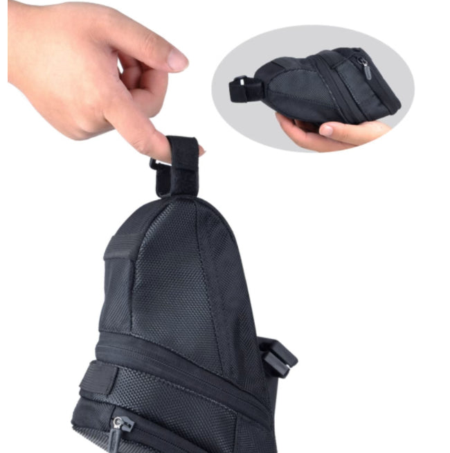 Waterproof Compact Bike Saddle Bag – Secure Storage for Every Ride