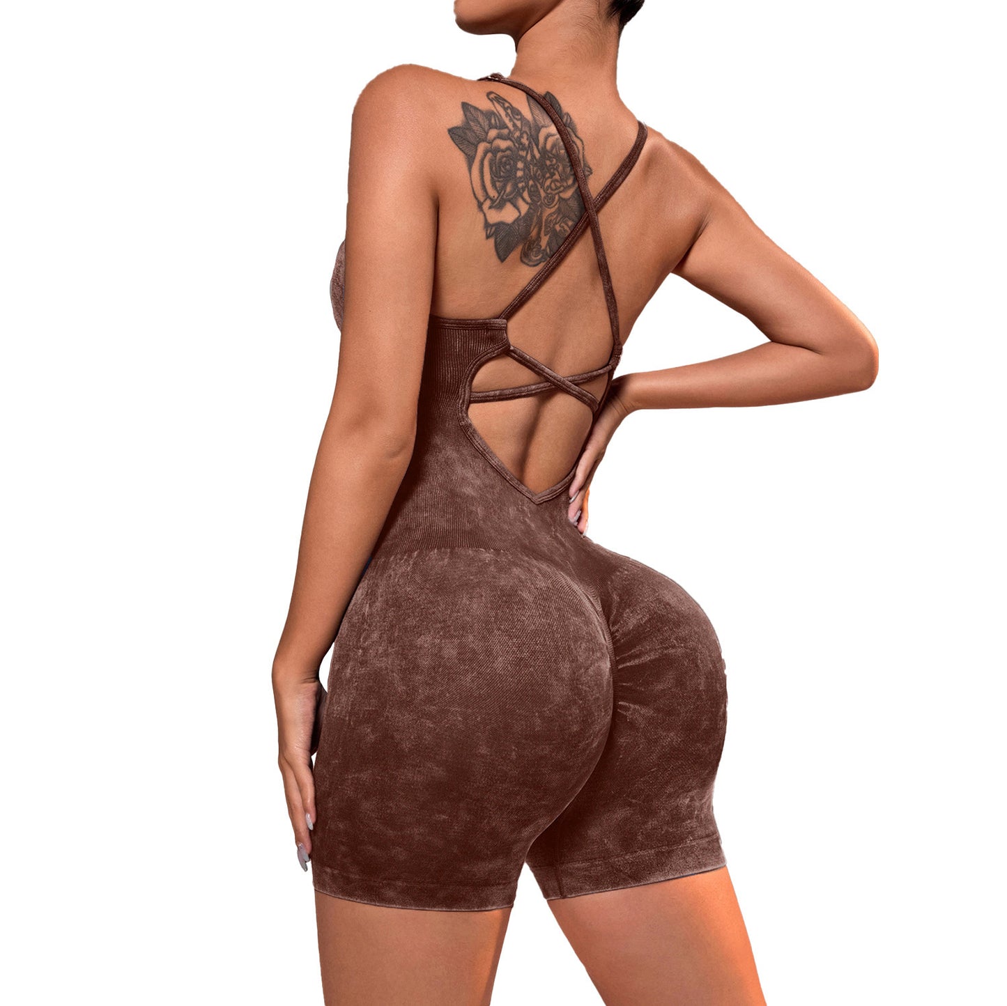 SculptFlex Crossback Seamless Jumpsuit