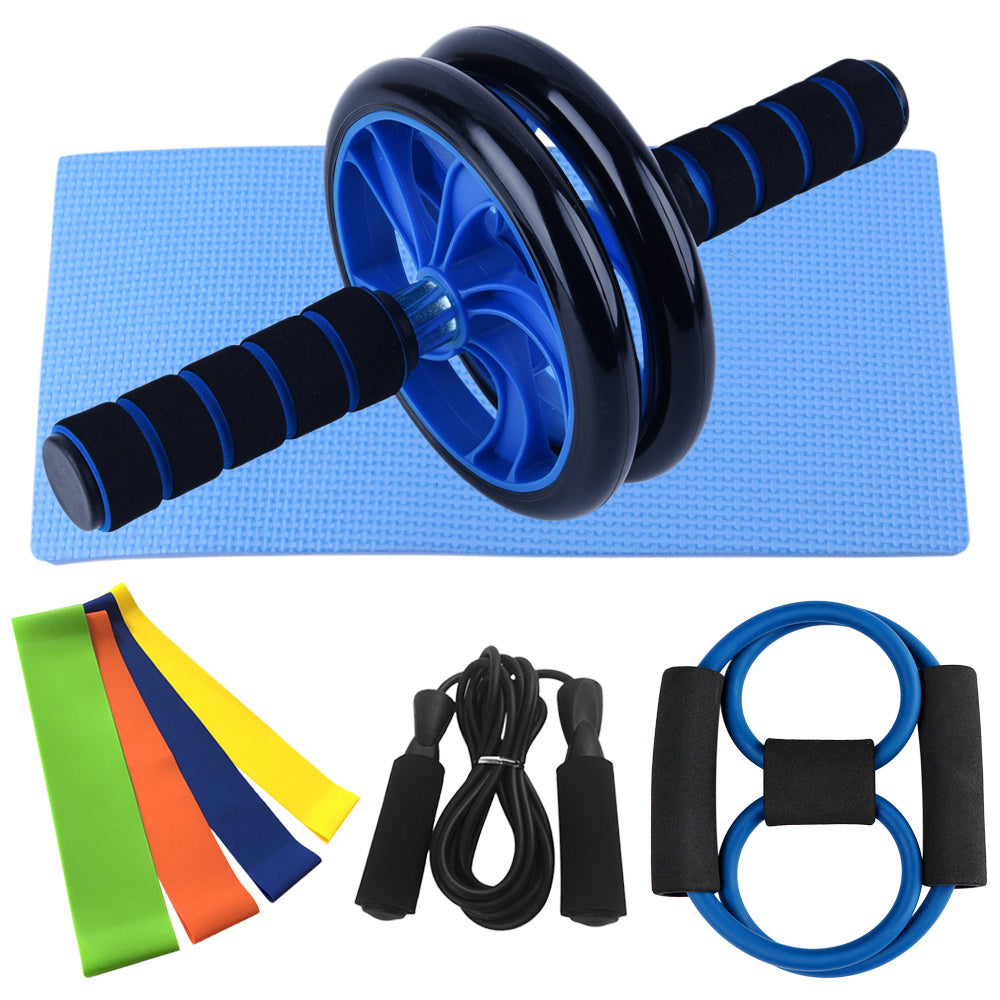 CoreForce Ab Roller Home Gym Kit – 5-in-1 Full Body Training Set