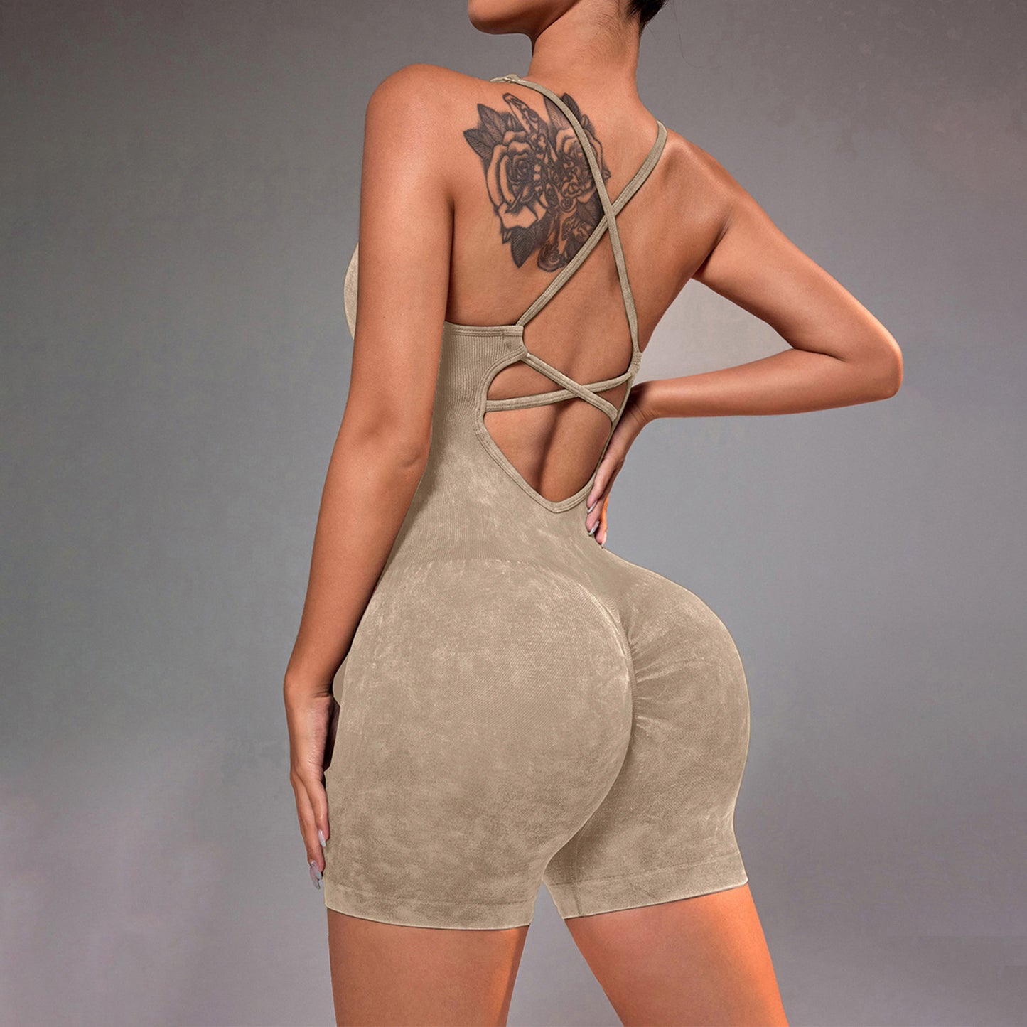 SculptFlex Crossback Seamless Jumpsuit