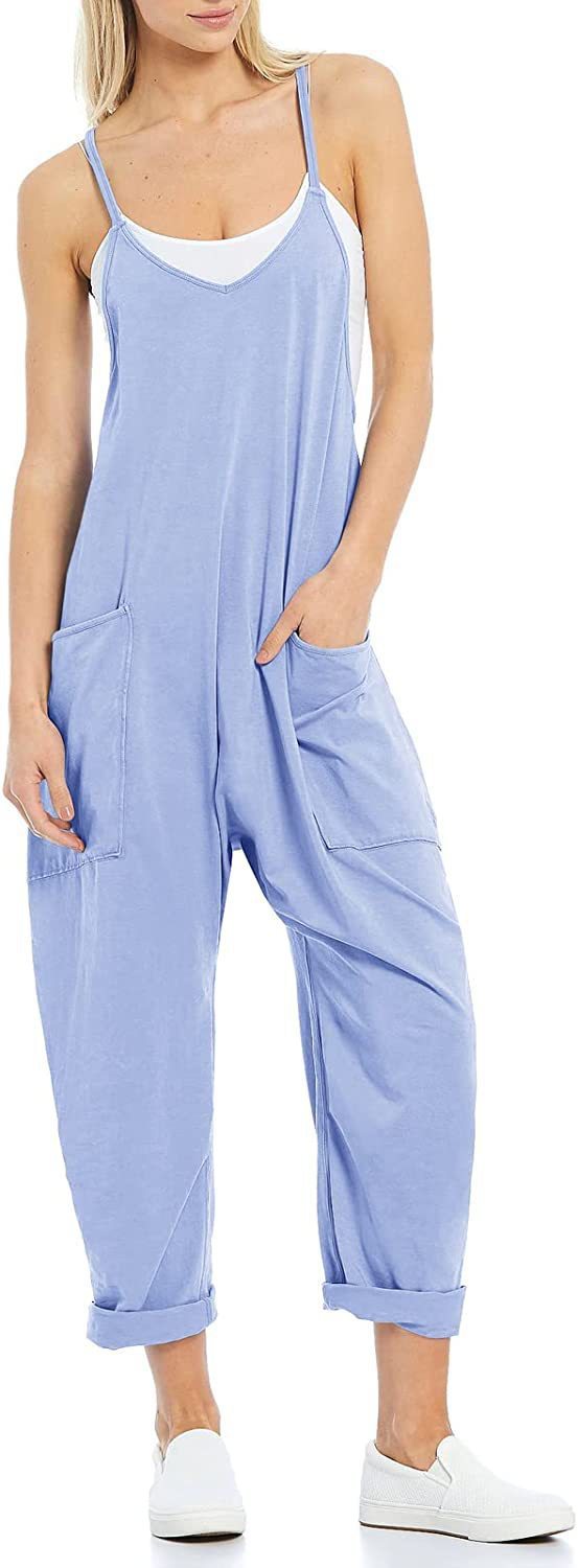 EasyBreezy Pocketed Summer Jumpsuit