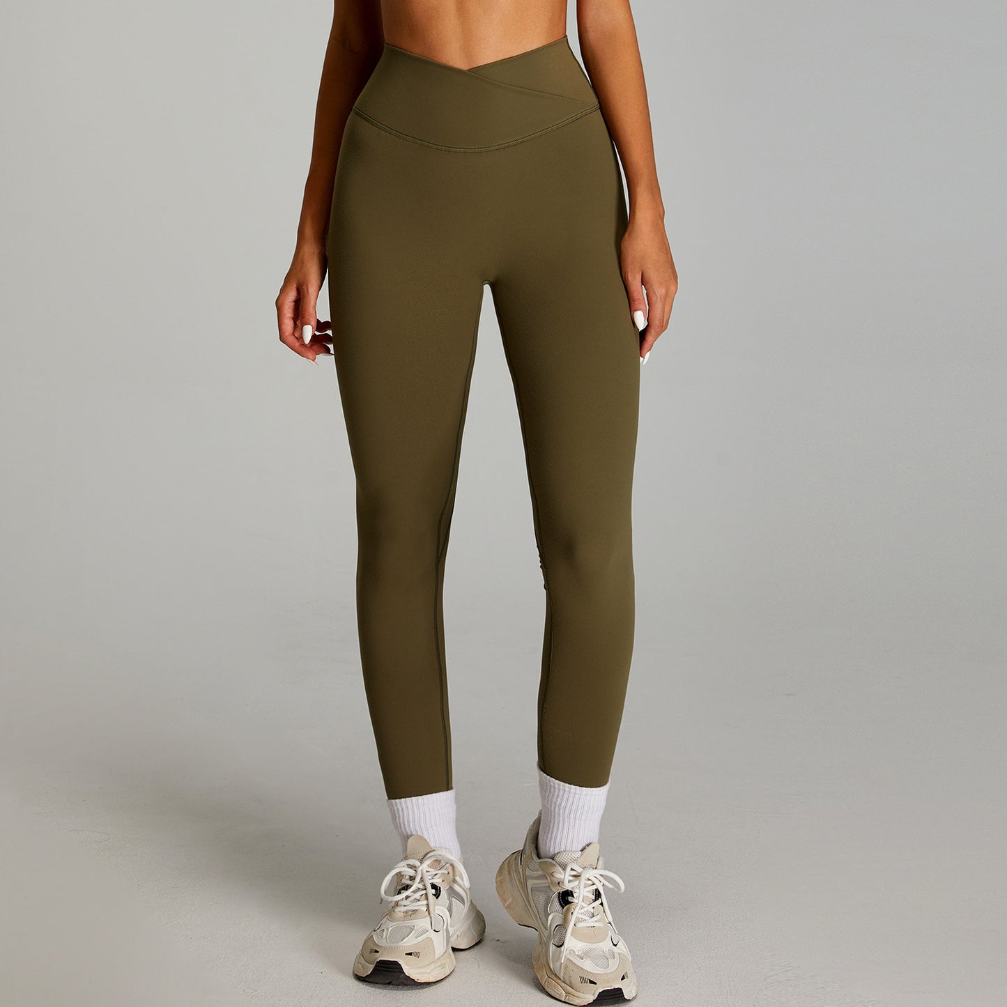 NudeFeel™ High-Waist Sculpt Leggings – Quick-Dry & Seamless Fit