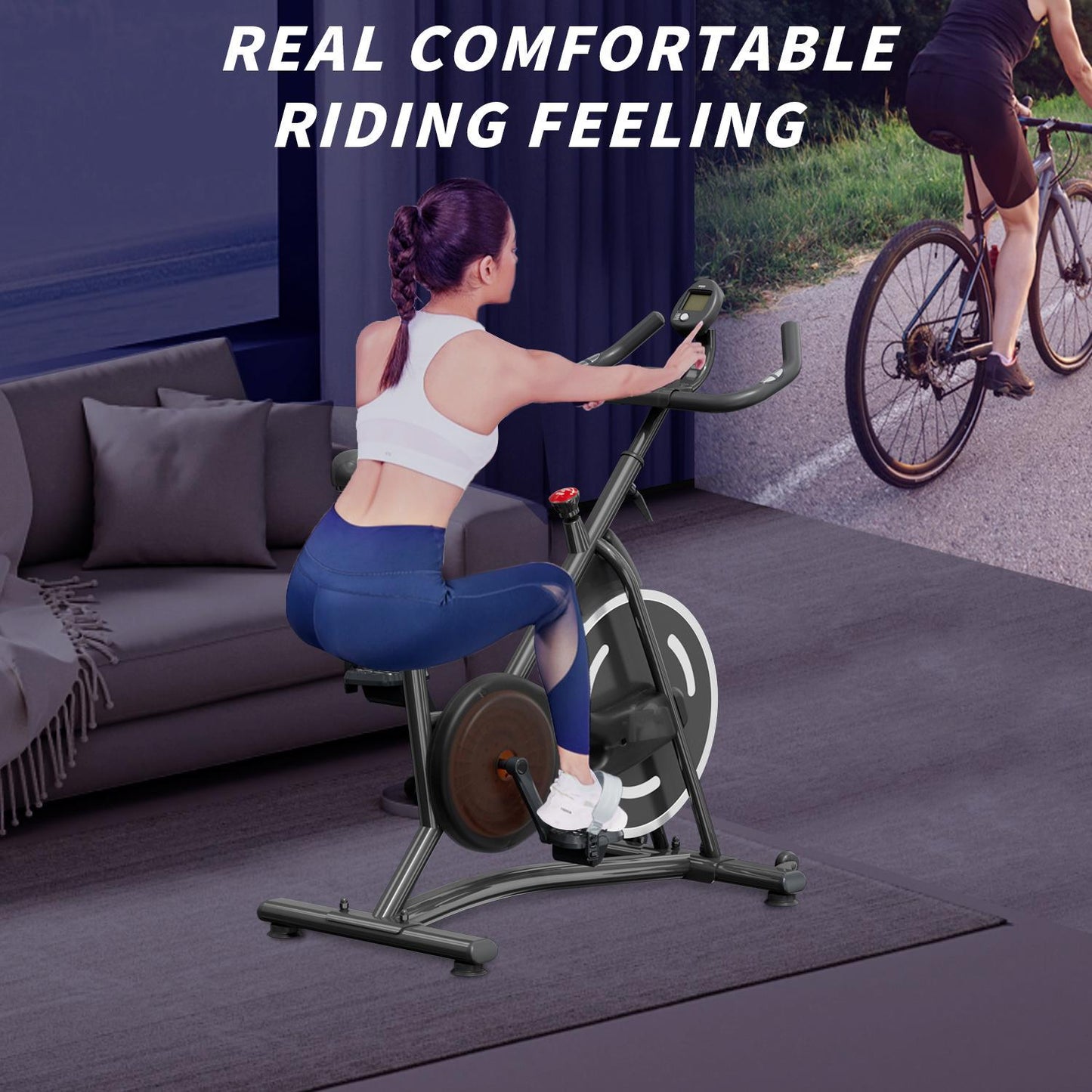 CoreRide™ Magnetic Resistance Exercise Bike