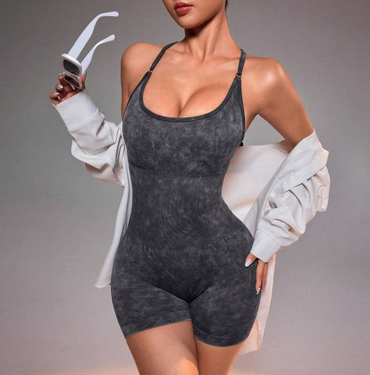 SculptFlex Crossback Seamless Jumpsuit
