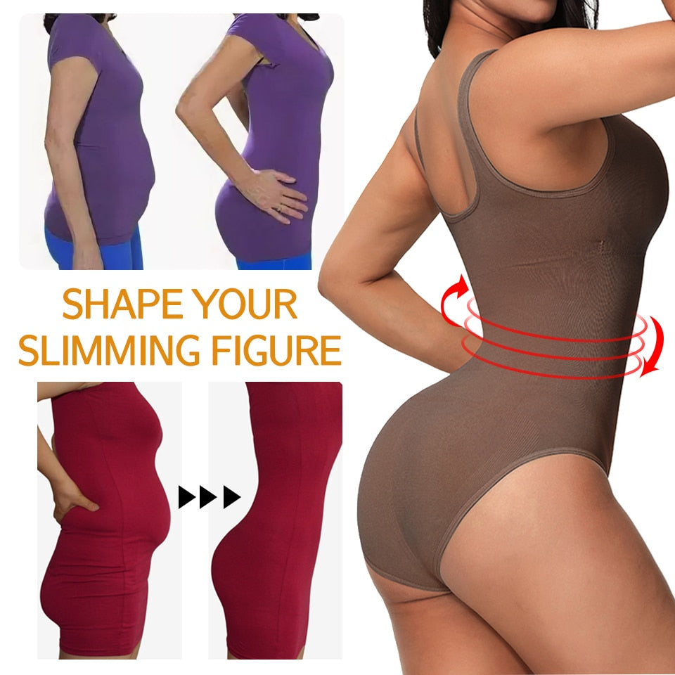 Seamless SculptFit™ Shaping Bodysuit – Waist, Bust & Hip Enhancer