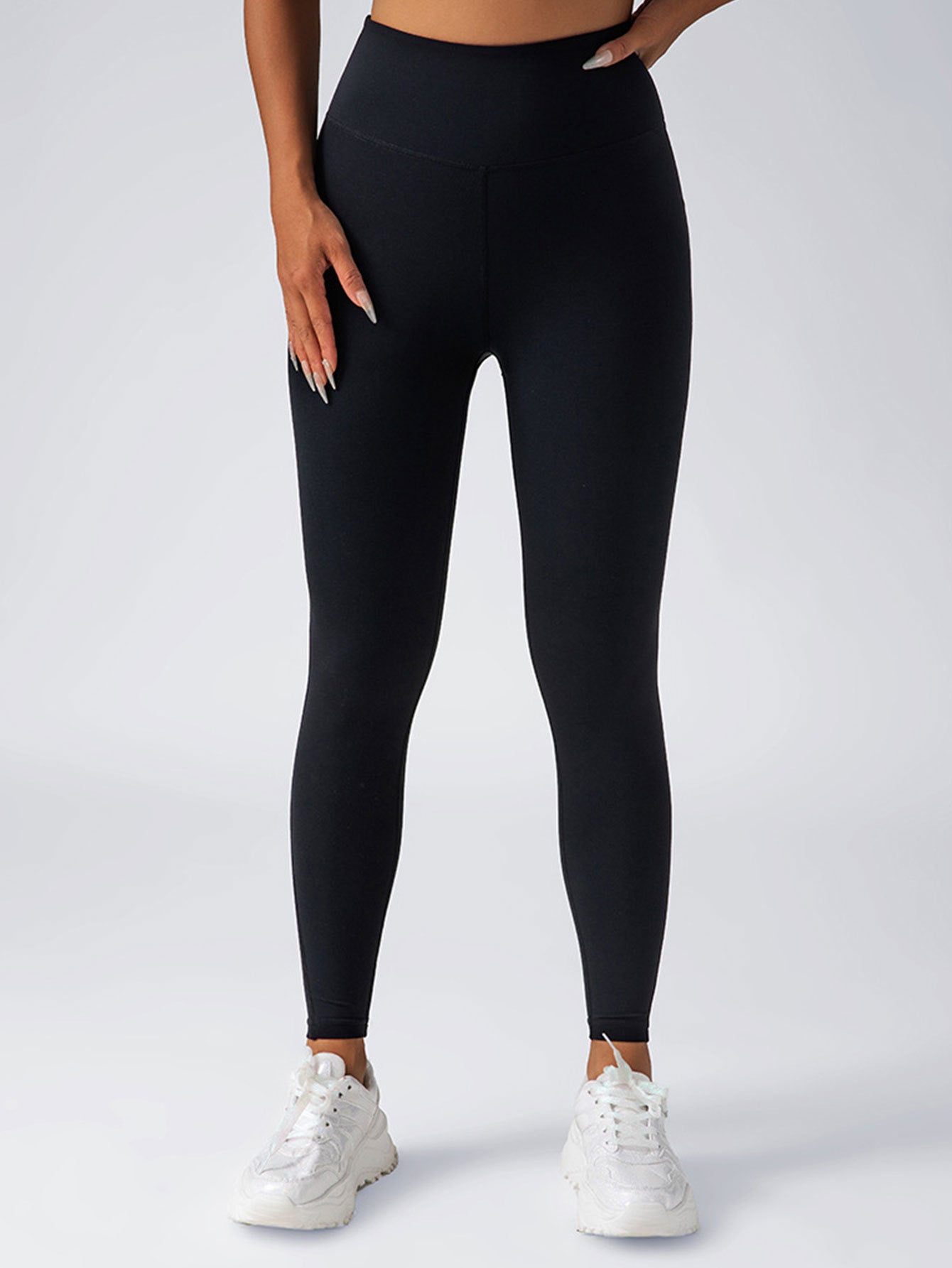 2-Pack High-Waist Scrunch Yoga Leggings with Pockets – Tummy Control Workout Pants for Women