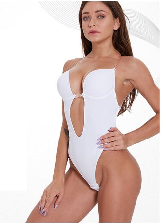 Ultra Plunge Backless U-Shaped Body Shaper Bra