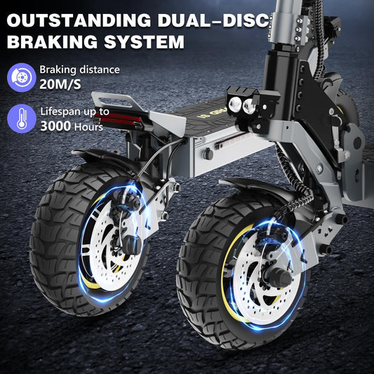 iENYRID S1 Electric Scooter – 800W Motor, 40KM Range, Off-Road Power Ride
