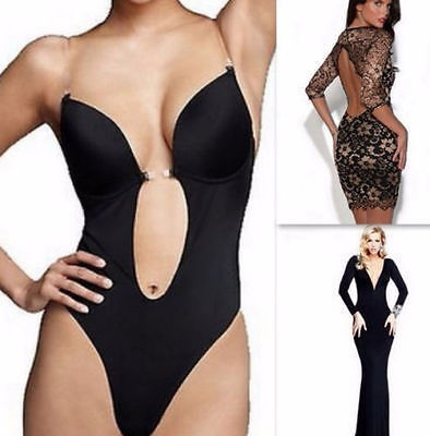 Ultra Plunge Backless U-Shaped Body Shaper Bra
