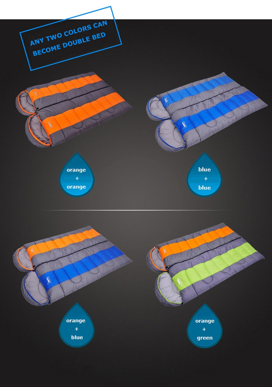 TrailNest™ All-Season Envelope Sleeping Bag