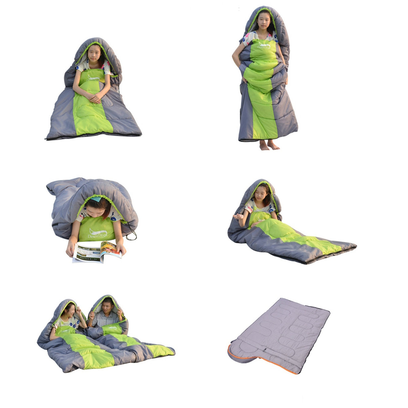 TrailNest™ All-Season Envelope Sleeping Bag