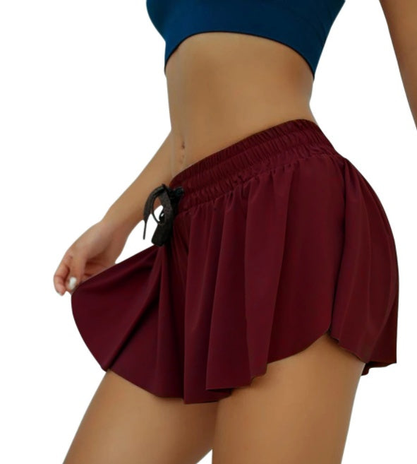 FlowMotion Dual-Layer Sports Shorts – Lightweight, Breathable Comfort