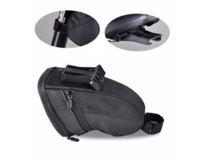 Waterproof Compact Bike Saddle Bag – Secure Storage for Every Ride