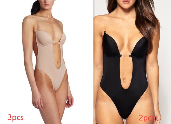 Ultra Plunge Backless U-Shaped Body Shaper Bra