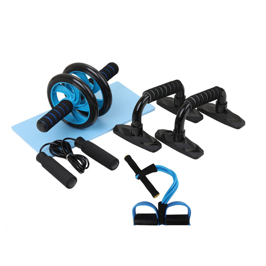 CoreForce Ab Roller Home Gym Kit – 5-in-1 Full Body Training Set