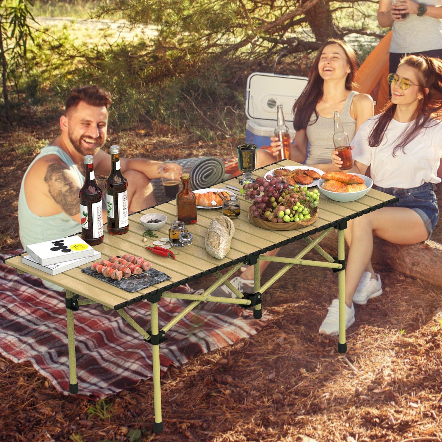 Folding Outdoor Camping Table – Portable & Heavy-Duty (2 Sizes)