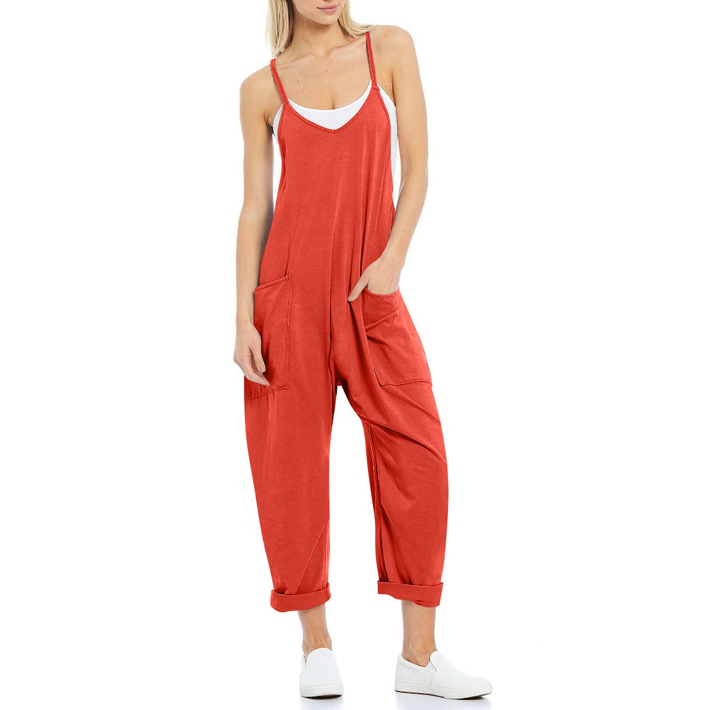 EasyBreezy Pocketed Summer Jumpsuit