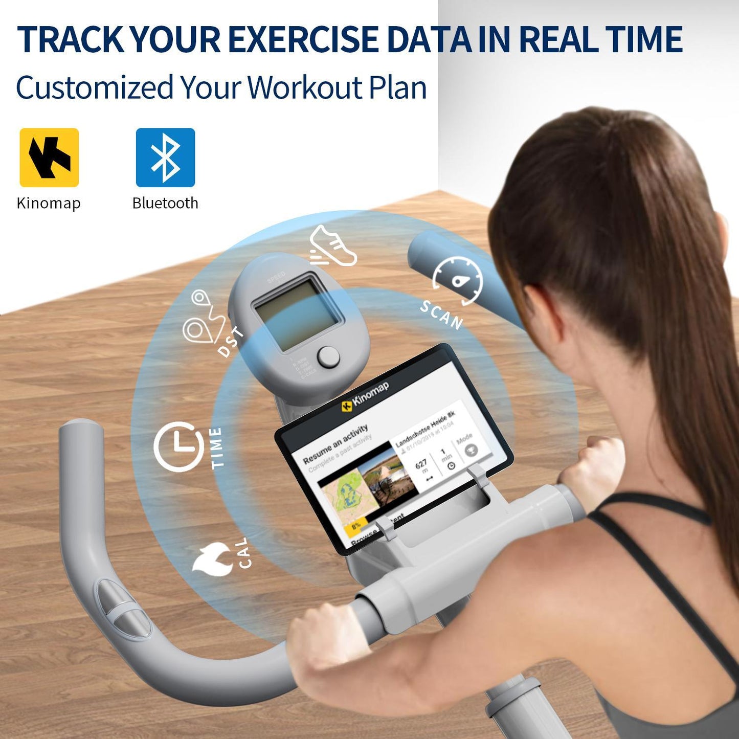 CoreRide™ Magnetic Resistance Exercise Bike