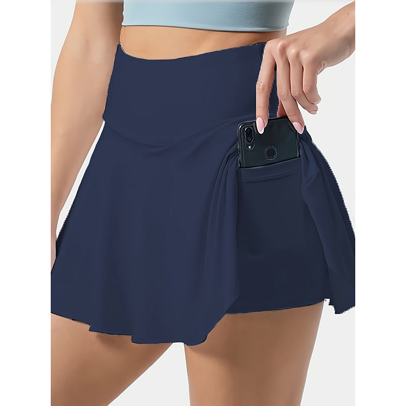 SwiftCourt™ High-Waist Athletic Skort with Pockets