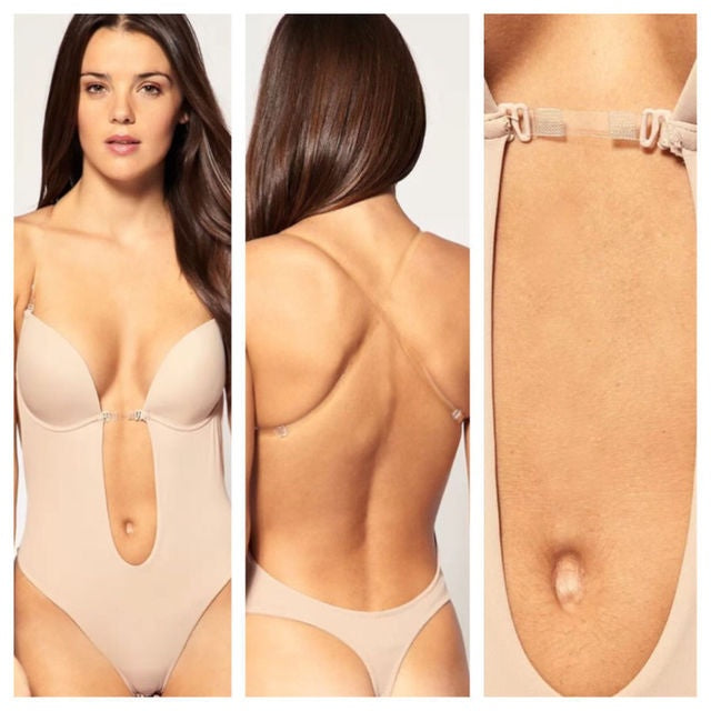 Ultra Plunge Backless U-Shaped Body Shaper Bra