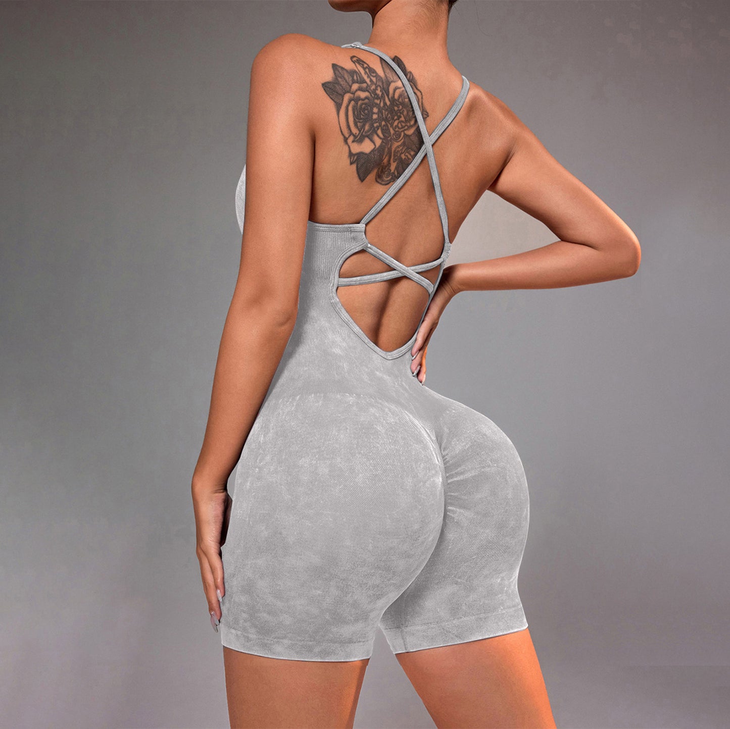 SculptFlex Crossback Seamless Jumpsuit