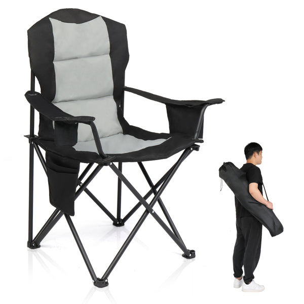 TrailMate™ Folding Camping & Fishing Chair – Heavy-Duty & Portable