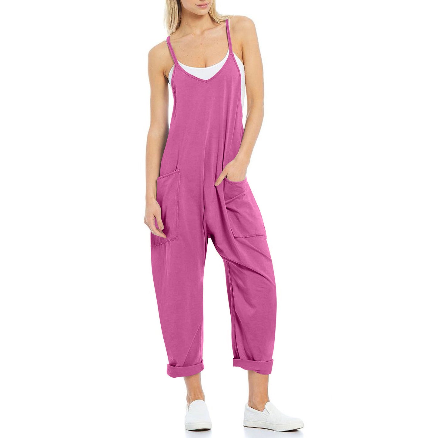 EasyBreezy Pocketed Summer Jumpsuit