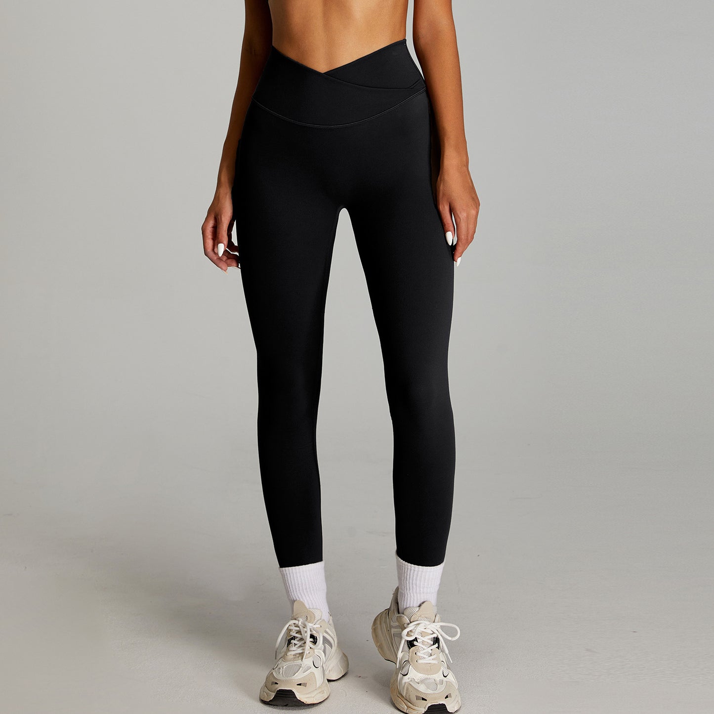 NudeFeel™ High-Waist Sculpt Leggings – Quick-Dry & Seamless Fit