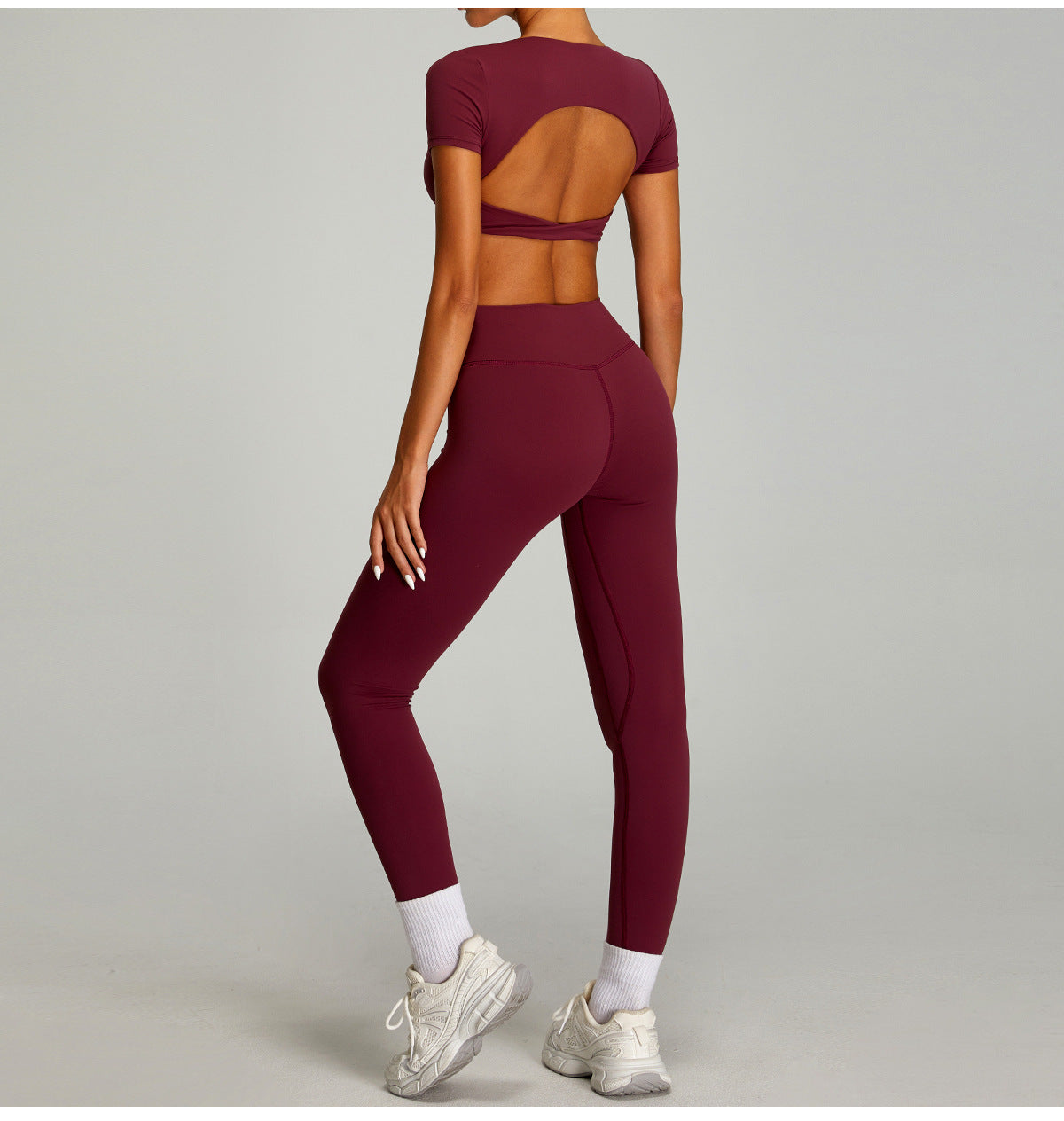 NudeFeel™ High-Waist Sculpt Leggings – Quick-Dry & Seamless Fit