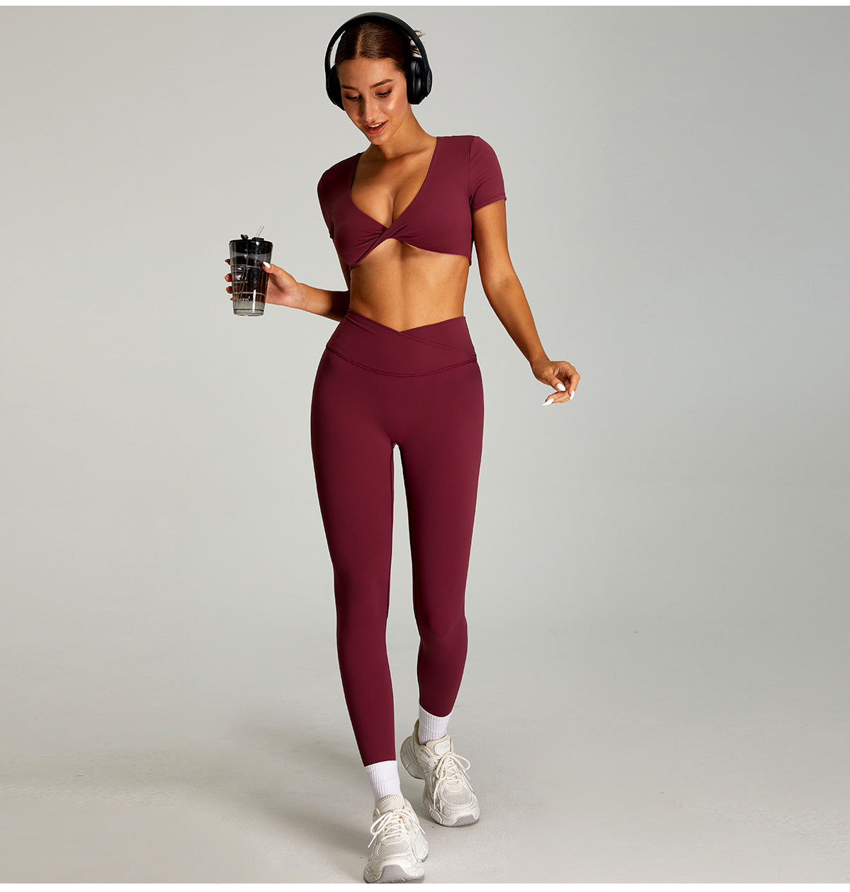 NudeFeel™ High-Waist Sculpt Leggings – Quick-Dry & Seamless Fit