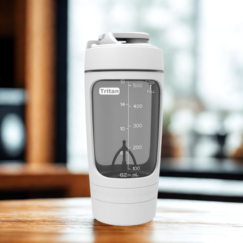 Rechargeable Electric Protein Shaker Bottle - 630ml