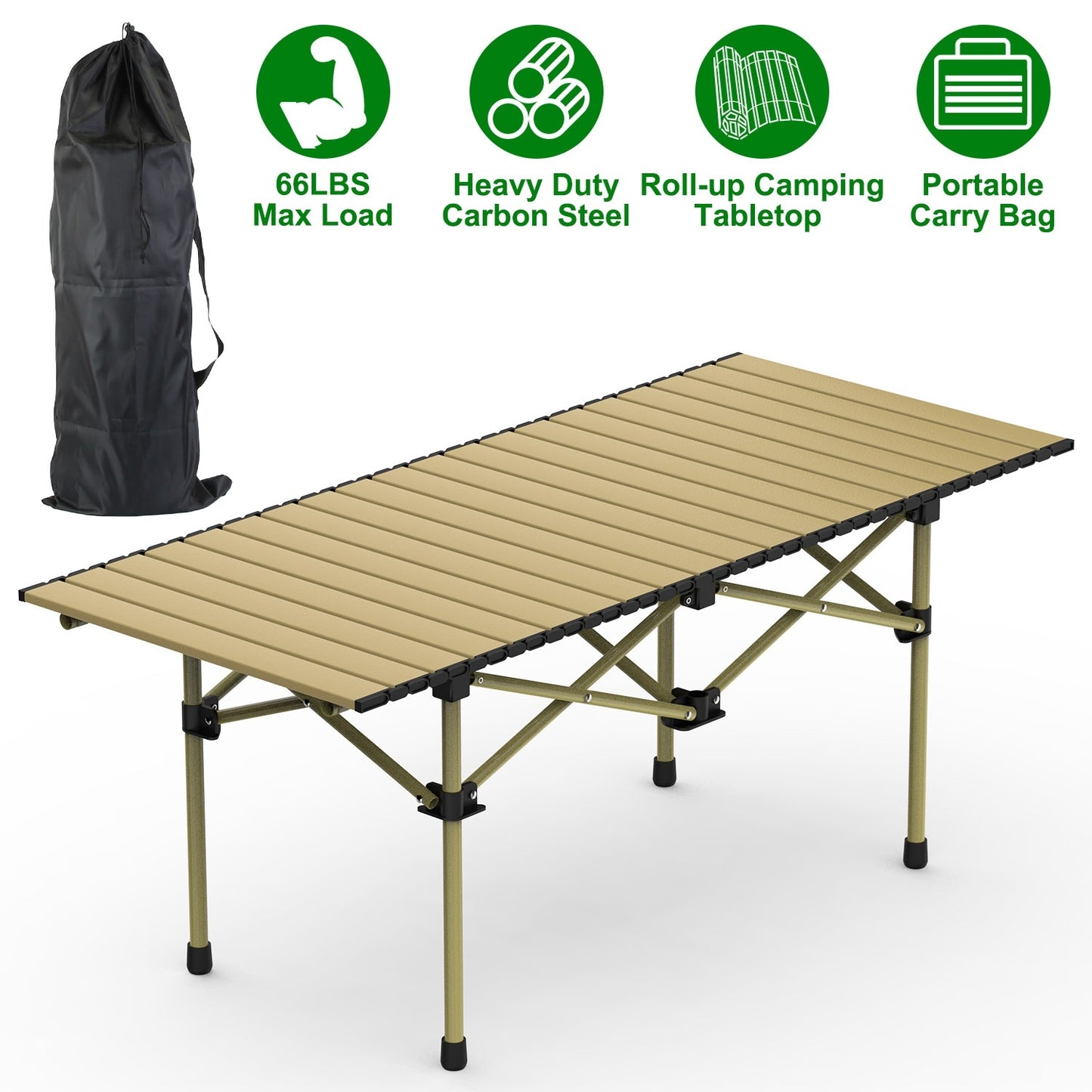 Folding Outdoor Camping Table – Portable & Heavy-Duty (2 Sizes)