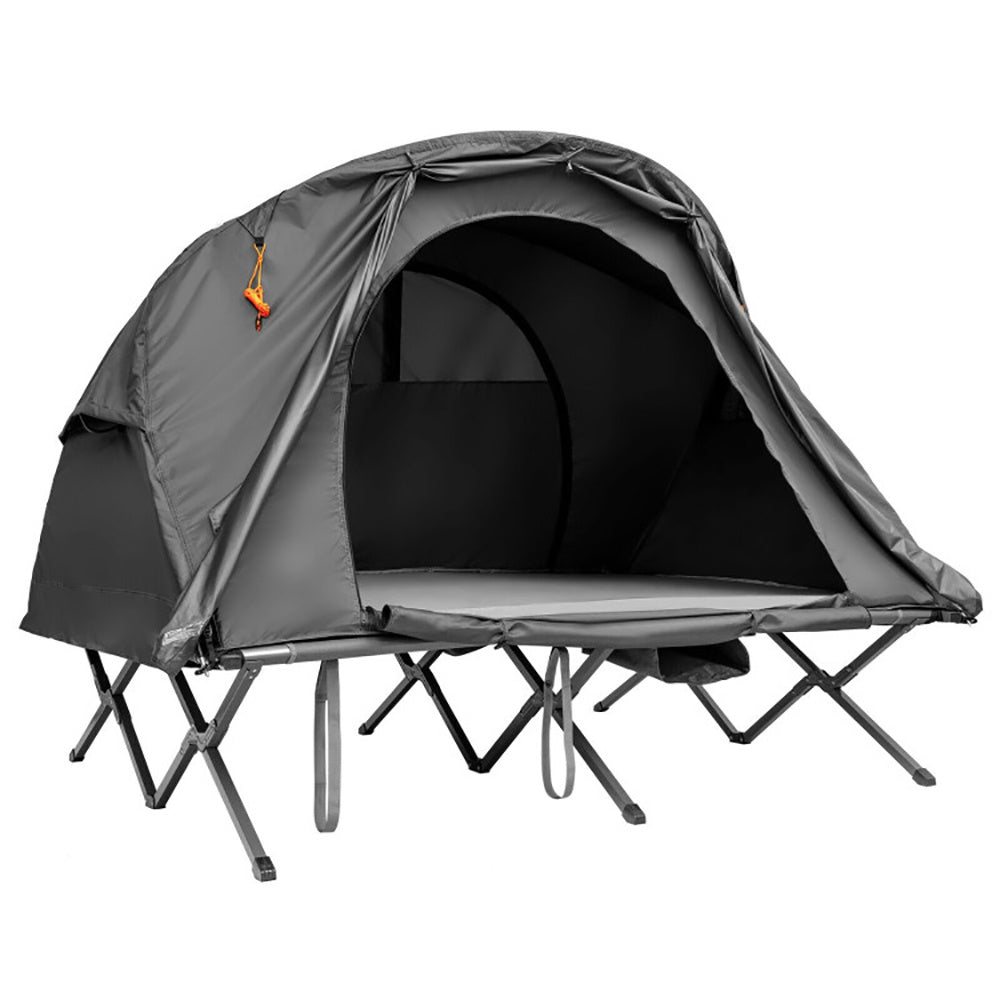 2-Person Elevated Camping Tent with Roller Carry Bag