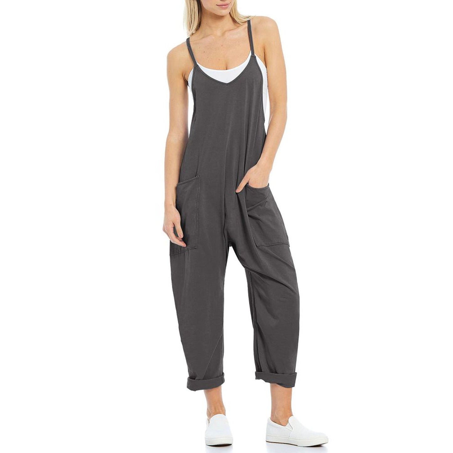 EasyBreezy Pocketed Summer Jumpsuit
