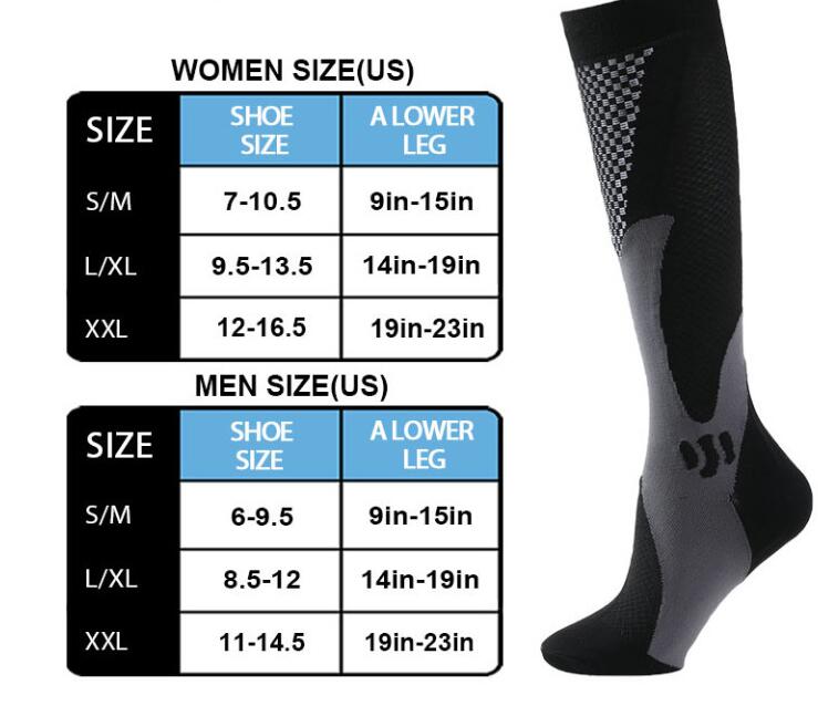 StridePro Graduated Compression Socks – Unisex Athletic Support