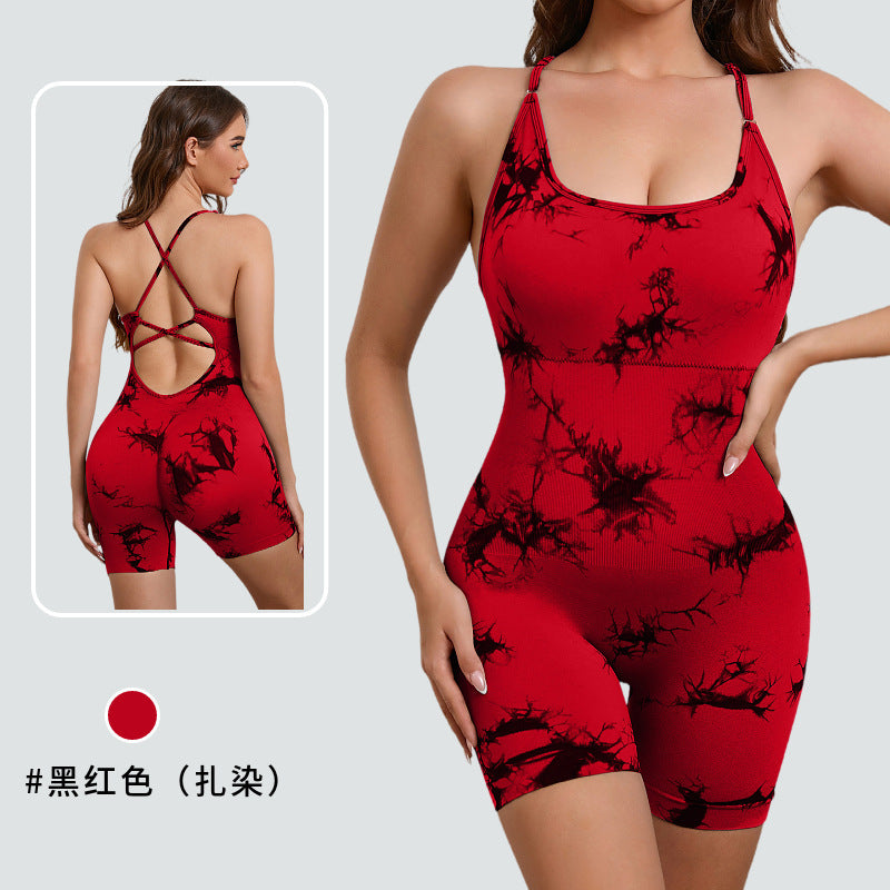 SculptFlex Crossback Seamless Jumpsuit