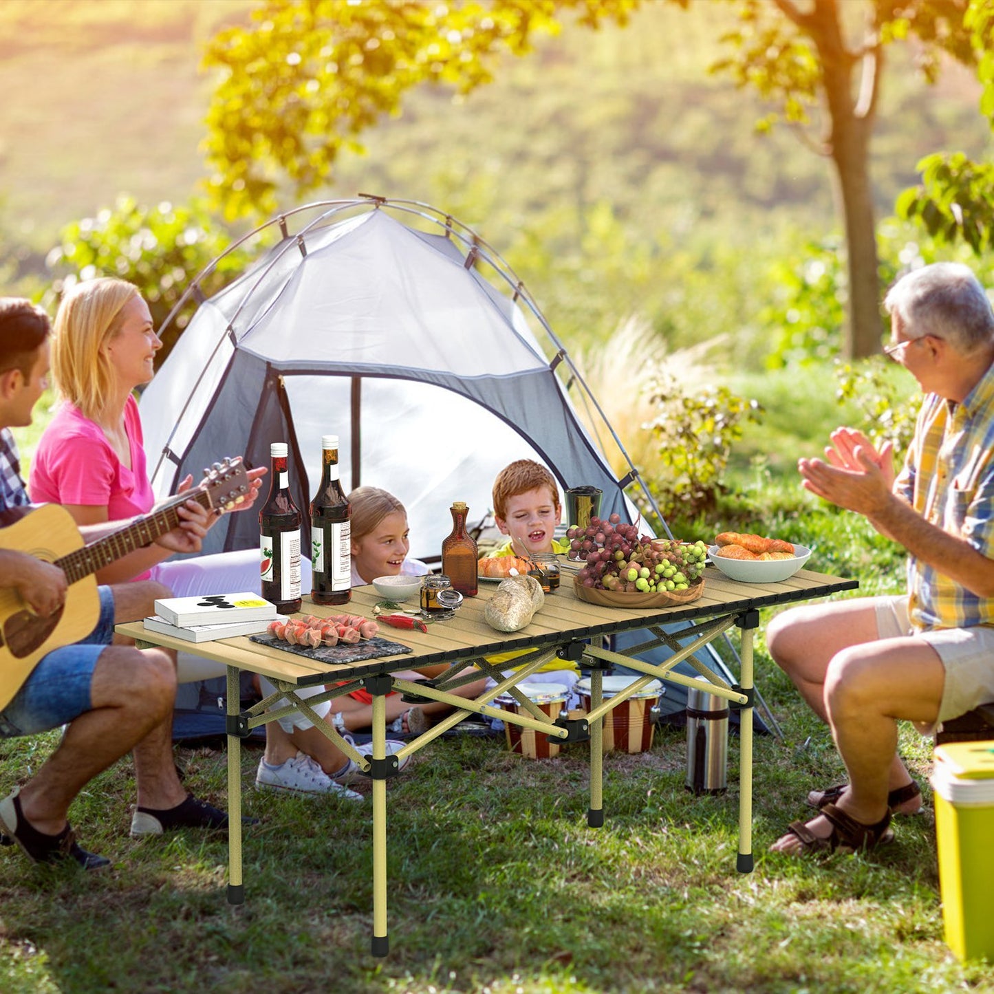 Folding Outdoor Camping Table – Portable & Heavy-Duty (2 Sizes)