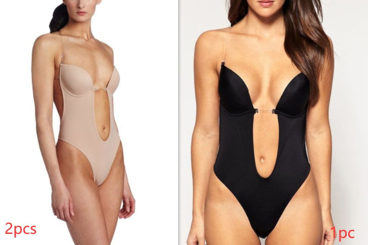Ultra Plunge Backless U-Shaped Body Shaper Bra