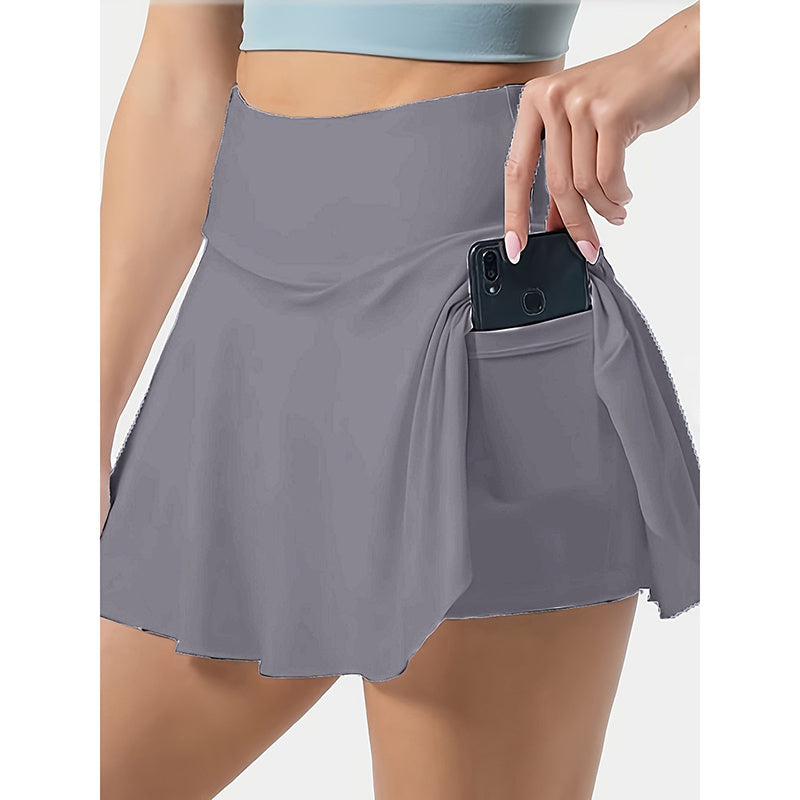 SwiftCourt™ High-Waist Athletic Skort with Pockets