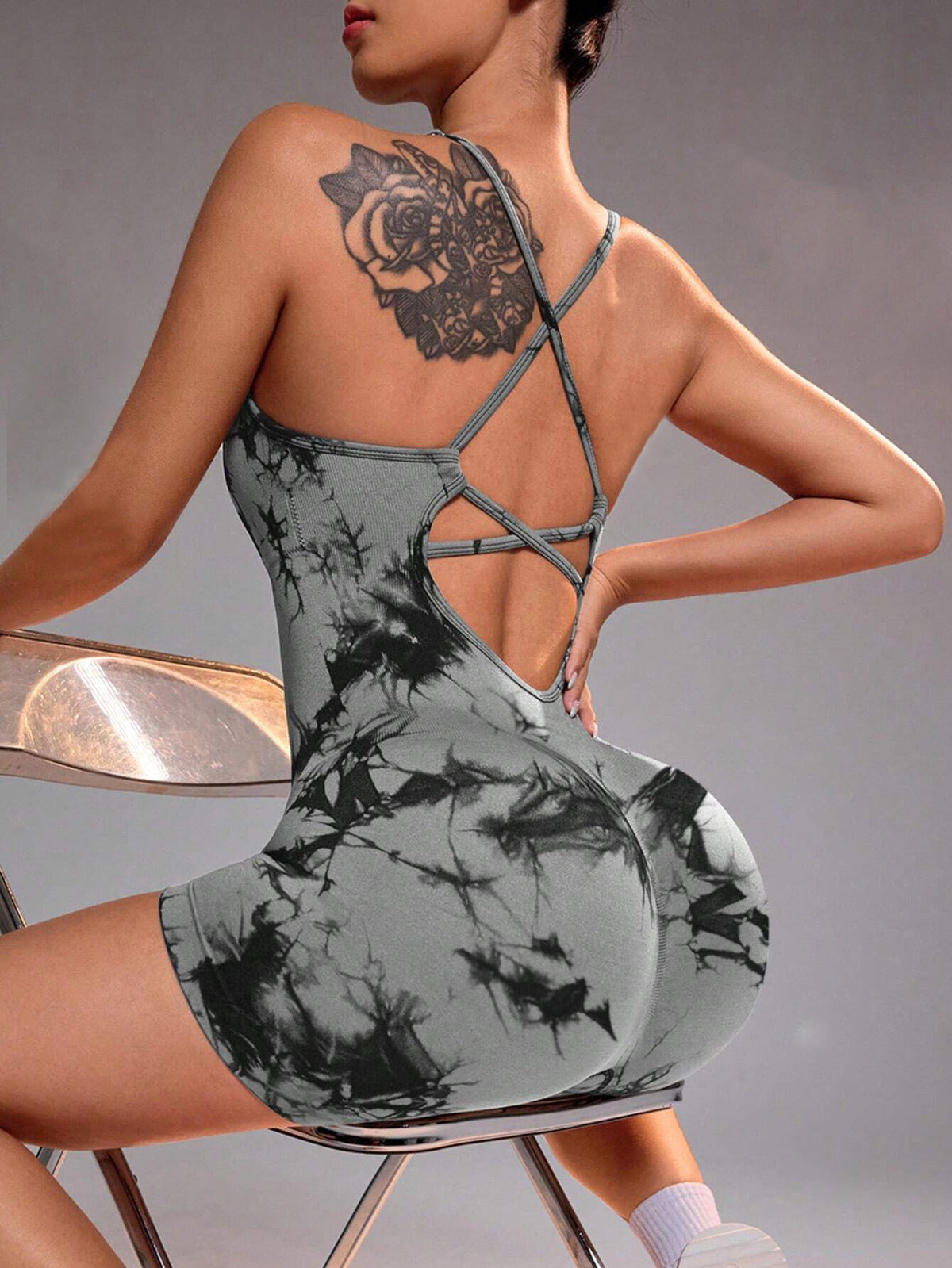 SculptFlex Crossback Seamless Jumpsuit